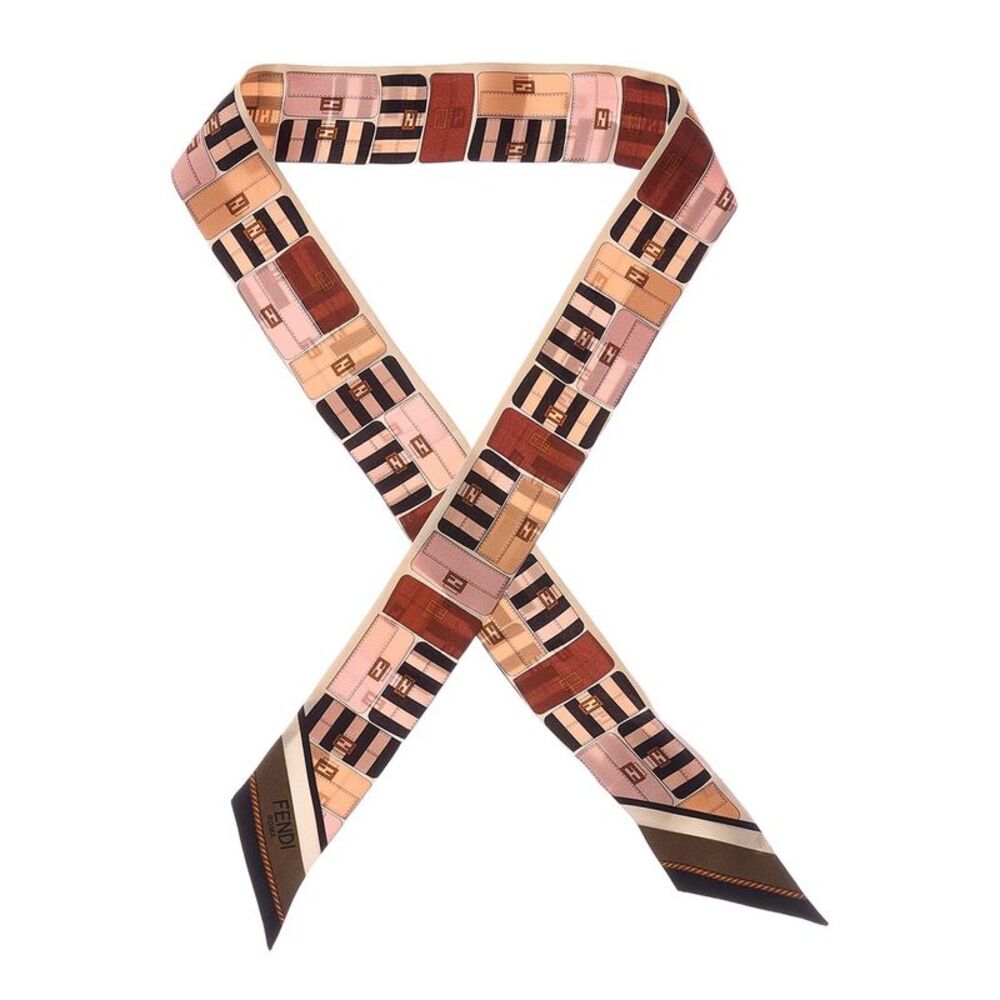 Fendi Wrappy Silk Scarf
